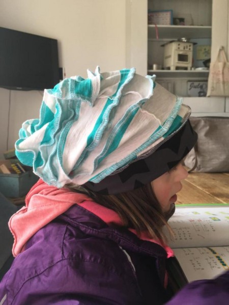 Mia's Tullelue, Beanie für Kinder mit Downsyndrom, Schnittmuster
