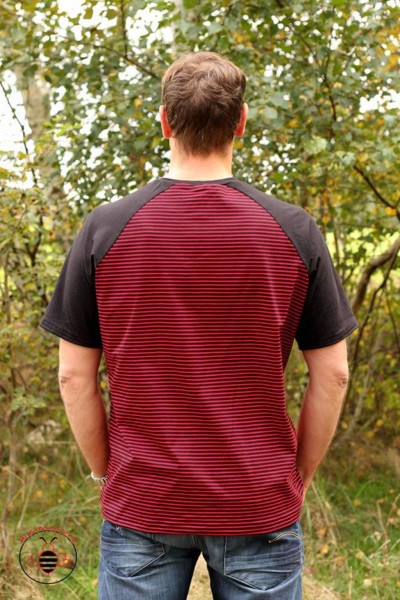 Nähanleitung Herrenshirt mit Raglanärmeln "Mister Raglan"