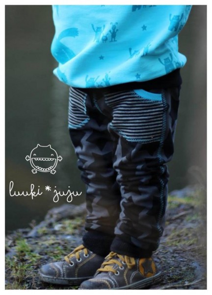 Haven, Sweathose für Kids, Schnittmuster