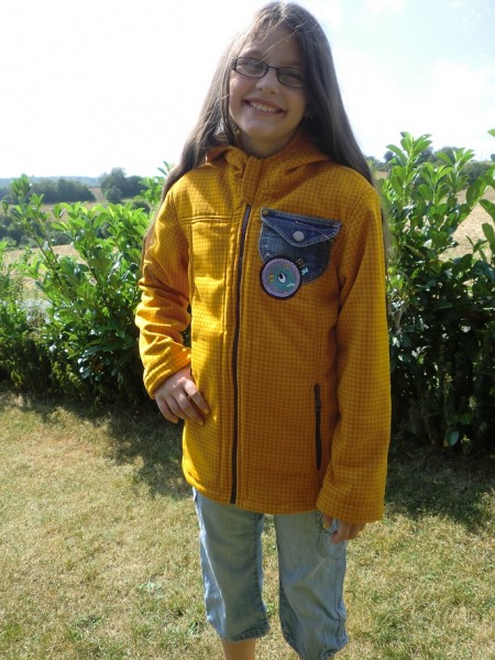 QUINN, Softshelljacke, Schnittmuster