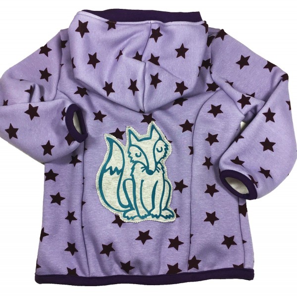 kleinPELLWORM, Fleecejacke, Schnittmuster