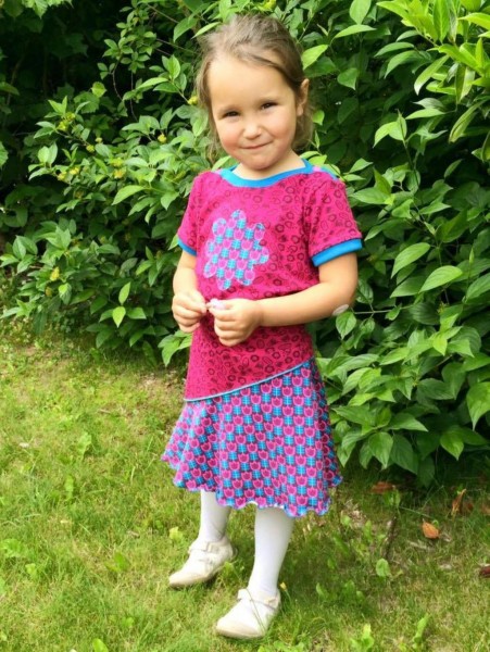 Kenya, Jerseyrock, Schnittmuster