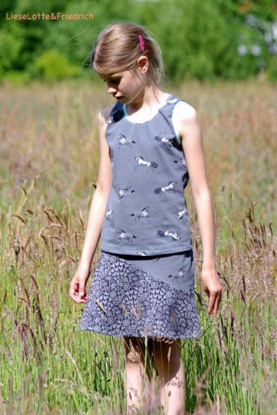 Kenya, Jerseyrock, Schnittmuster