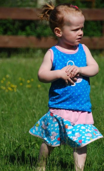 Kenya, Jerseyrock, Schnittmuster