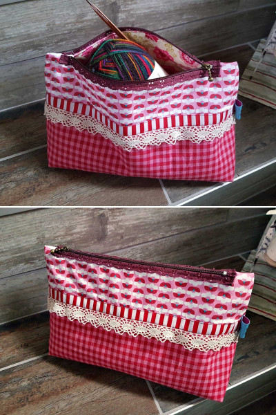 TaschenVielfalt - Mini-Taschen, Stiftetasche, Kosmetiktasche in 10 Größen und 2 Varianten