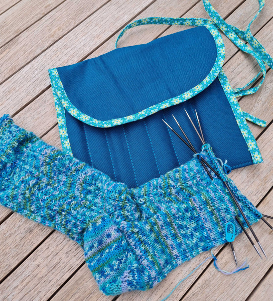 Endgegner für Stricknadeln farbenmix Workbook nähen