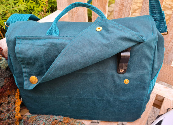 RadKurier für Fahrradtaschen am Gepäckträger von KlasseKleckse und farbenmix