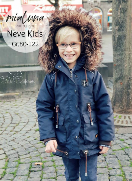 Neve Kids, Kinderparka, miaLuna Schnittmuster