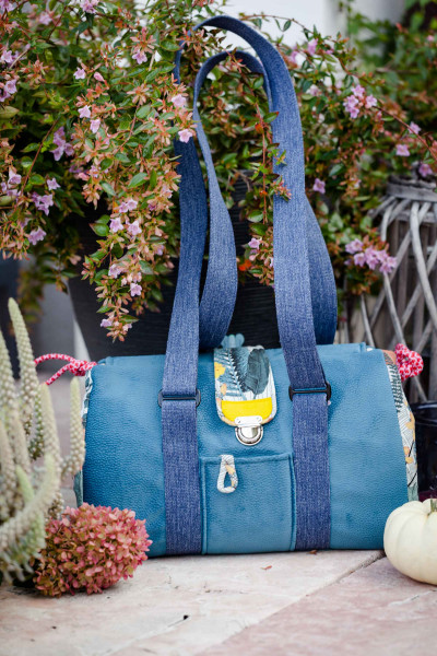 Digital-Schnittmuster Doktortasche Handtasche im modernen Retrostil