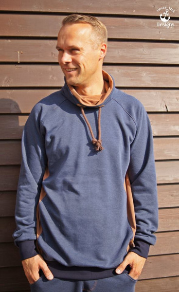 Mister Comet, Hoodie, Schnittmuster