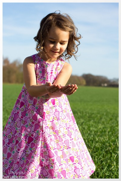 UNIQUE, Festtagskleid, Schnittmuster