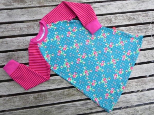 Klimperklein Raglankleid Designbeispiel