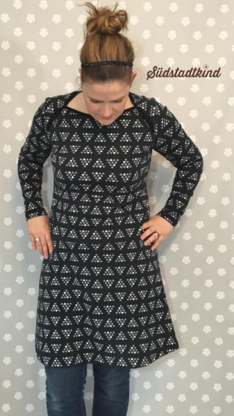Jerseykleid für mich genäht