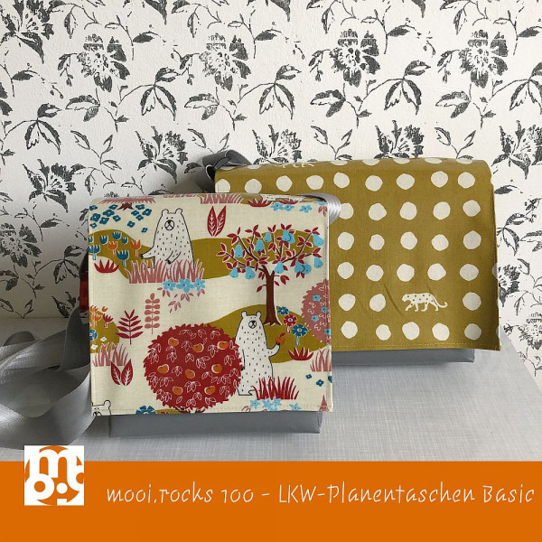 Umhängetasche aus LKW-Plane, BasicModell, Ebook