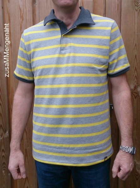 Poloshirt Monsieur Polo, Schnittmuster