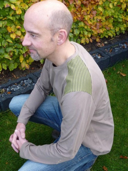 Mister Pepe, Herrenshirt mit Schulterpasse, Schnittmuster