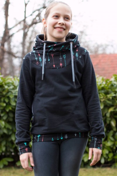 Tasja, Hoodie und Sweatkleid, Schnittmuster
