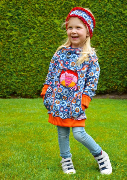 Tasja, Hoodie und Sweatkleid, Schnittmuster