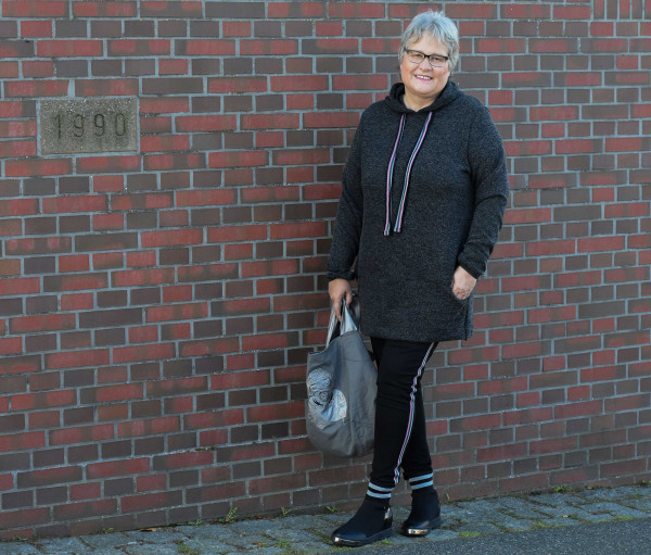 HELENA, Longpulli für Damen, Schnittmuster