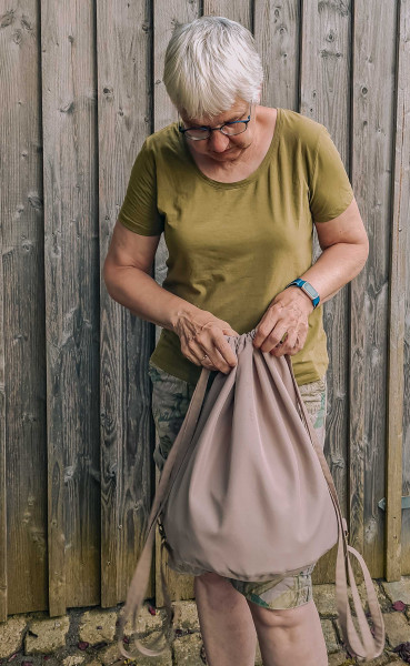 TurnAround, Rucksackbeutel zum Wenden in 2 Größen, EBook