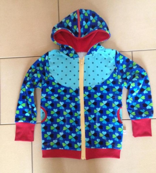 Bella, Mädchen-Sweatjacke, Schnittmuster