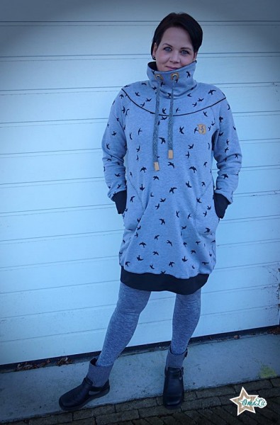Lady Tasja, Hoodie und Kleid, Schnittmuster