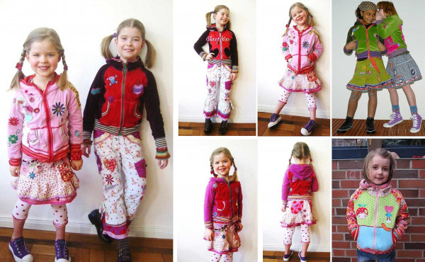 BANDITO, Sweatjacke, Schnittmuster