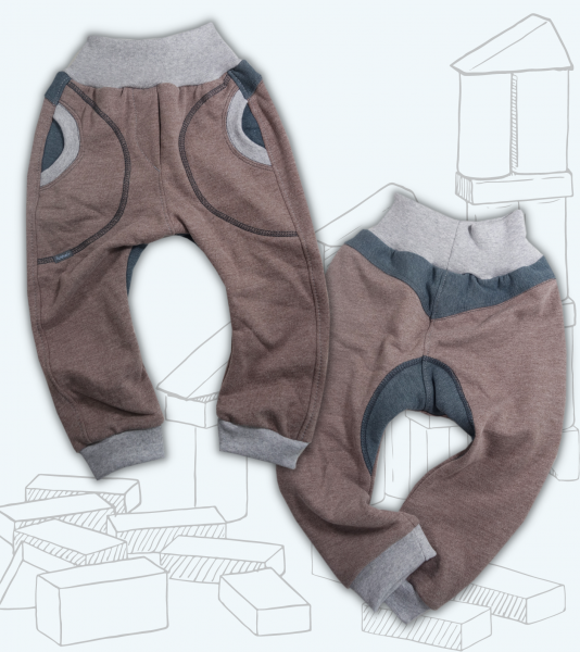 INDIGO, Kinder-Sweathose, Schnittmuster