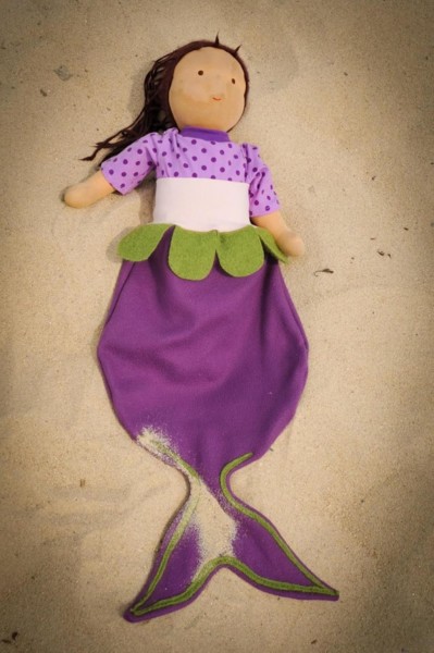 Meerjungfrau Kuschelflossen, Kreativ-FREEbook als Geschenk