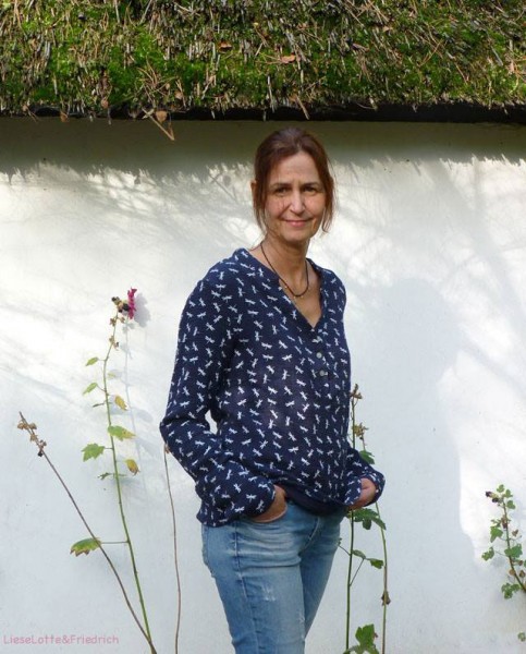 Lady Cassidy, Damentunika aus Webware, Schnittmuster