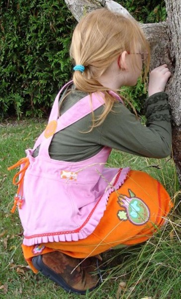 GESKE, Kinder-Trägerkleid, Schnittmuster