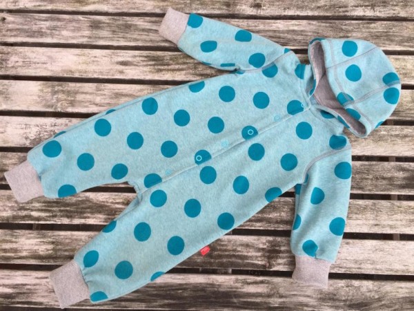 Kuschelanzug, Klimperklein, Papierschnittmuster