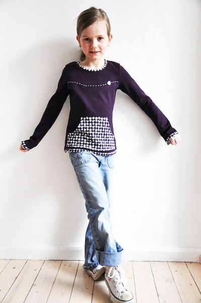 kleinFANÖ, Basic-Shirt, Schnittmuster