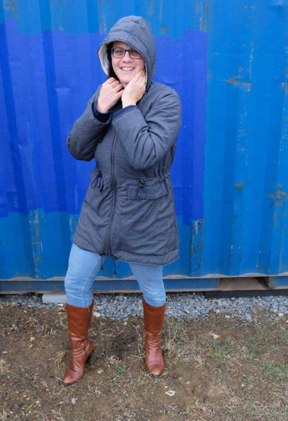 Lady Neve, Damenparka, miaLuna Schnittmuster