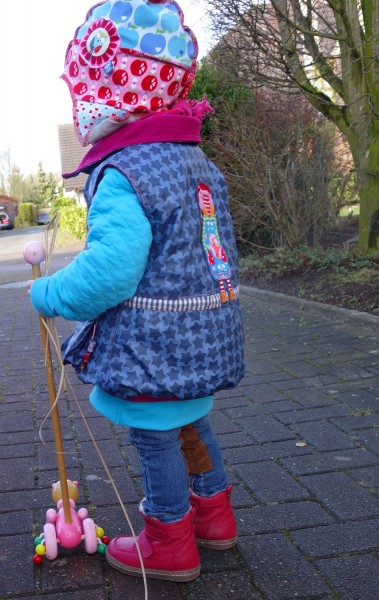 ELISA, Kinderweste, Schnittmuster