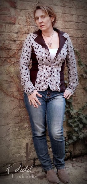 Lady Grace, Sweatblazer, Schnittmuster