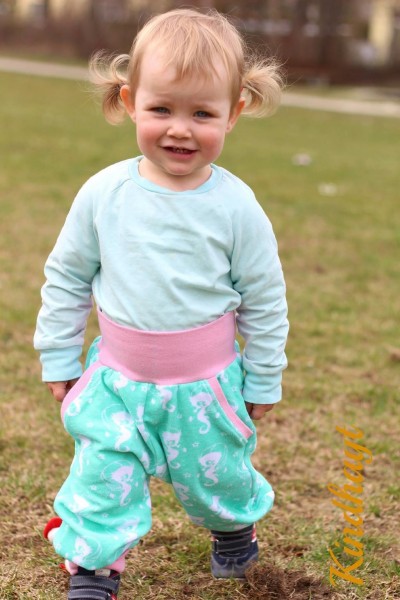 Klimperklein Babyhose Nähanleitung