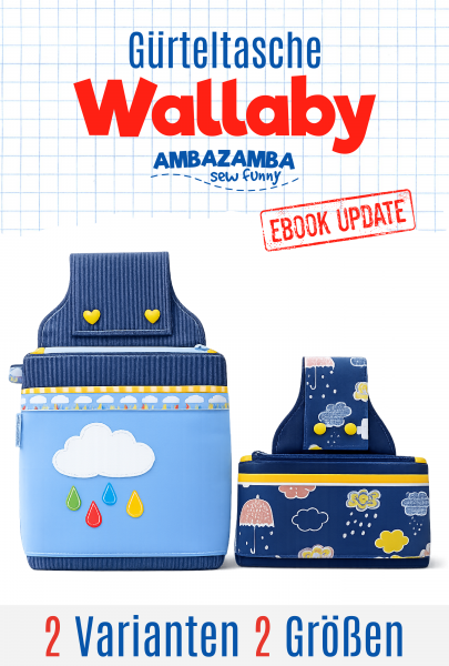 Gürteltasche Wallaby, Kreativ-Ebook