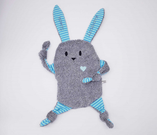 HerzHasi, 3 in 1 Ebook, Schmusetuch, Greifling, Stofftier