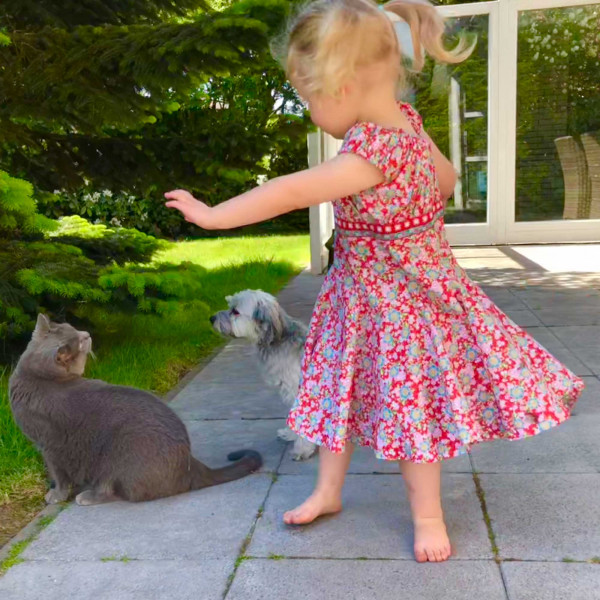 Elodie, Drehkleid, Schnittmuster