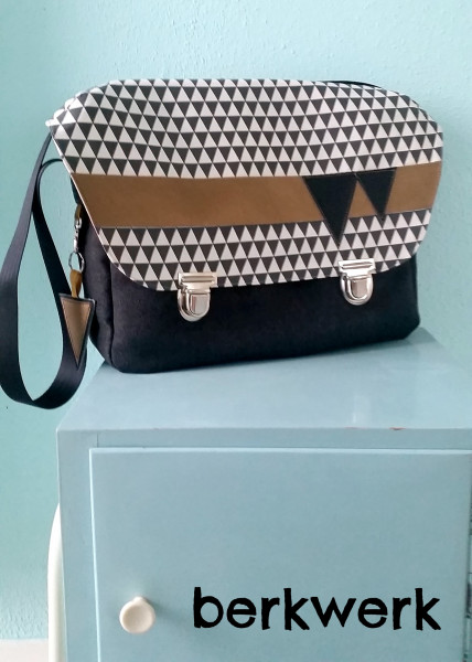 Schnittmuster-Ebook Umhängetasche "Kuriertasche" Taschenspieler 3