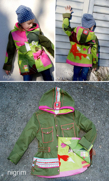 ZACKO, Parka, Schnittmuster