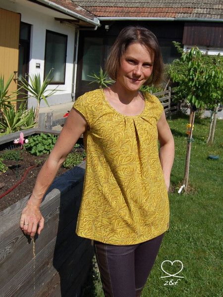 Lady Leana, Lässiges Damenshirt, Schnittmuster