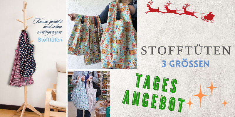Adventskalender Stofftüten