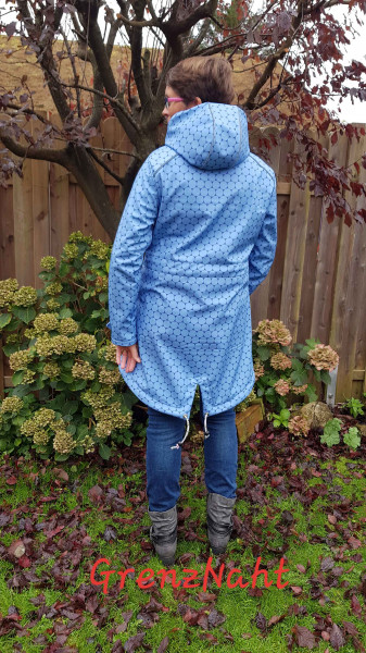 Lady Cadiz, Damenparka - Softshelljacke, Schnittmuster mialuna