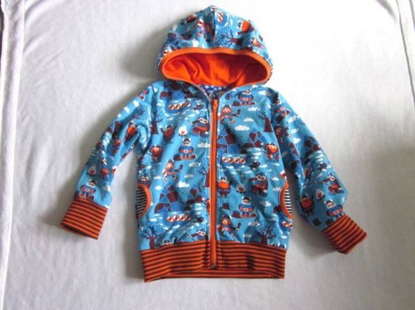 Bella, Mädchen-Sweatjacke, Schnittmuster