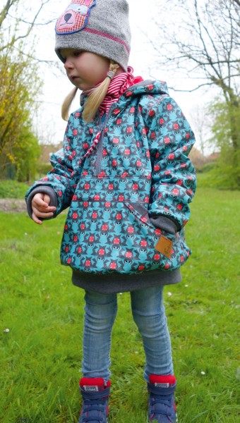 Schlupfjacke/Winbreaker für Kinder nähen