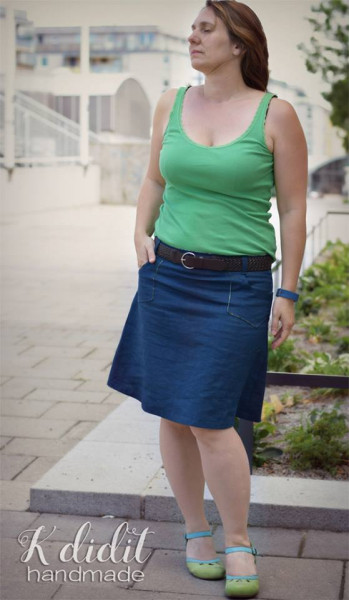 Lady SHAY, mialuna, Damenrock, Schnittmuster