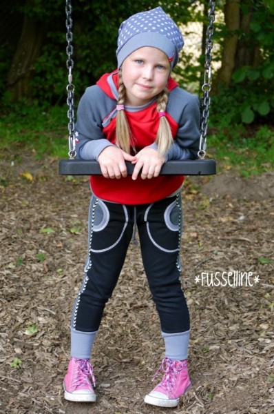 DONNA, Sweathose, Schnittmuster