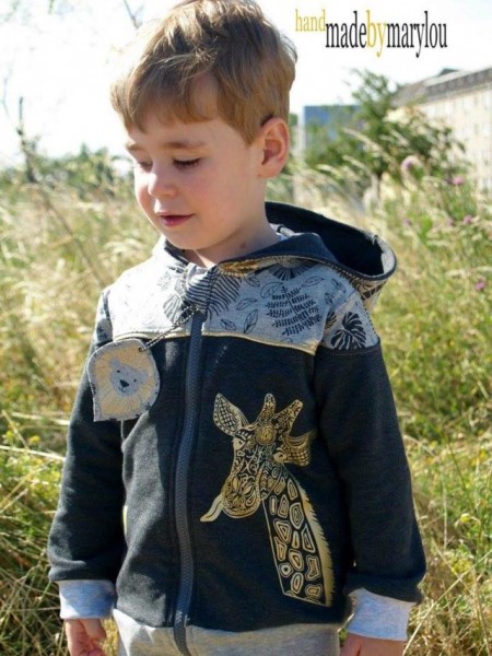 Sky, Sweatjacke für Kids, Schnittmuster-AKTION